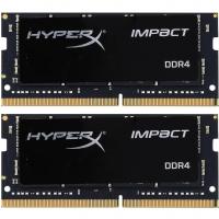 Модуль пам'яті для ноутбука SoDIMM DDR4 32GB (2x16GB) 2400 MHz HyperX Impact Kingston Fury (ex.HyperX) (HX424S14IBK2/32)