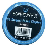 Дріт для спіралі Vandy vape Stagger Fused Clapton Wire (VVTSFC)