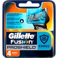 Змінні касети Gillette Fusion ProShield Chill 4 шт (7702018412518)