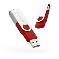 USB флеш накопичувач eXceleram 8GB P1 Series Silver/Red USB 2.0 (EXP1U2SIRE08)