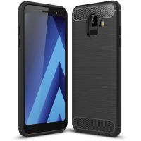 Чохол до мобільного телефона Laudtec для Samsung A6 2018/A600 Carbon Fiber (Black) (LT-A600F)