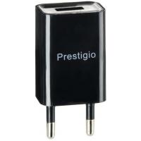 Зарядний пристрій Prestigio 1,5A Black + cable MicroUSB (46889)