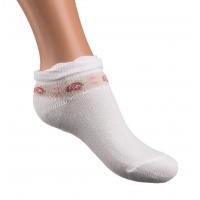 Шкарпетки UCS Socks з квіточками (M0C0101-1186-1-3G-white)