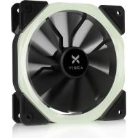 Кулер до корпусу Vinga LED fan-01 white