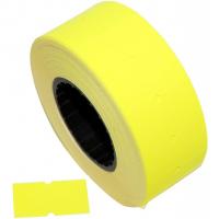 Етикет-стрічка Aurika 21х12 yellow(упаковка 10шт) (2112Y-10)