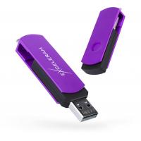 USB флеш накопичувач eXceleram 8GB P2 Series Grape/Black USB 2.0 (EXP2U2GPB08)