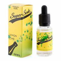 Рідина для електронних сигарет Super Soda Lemon-Lime 3 мг 30 мл (US-SS-LL-3)