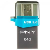 USB флеш накопичувач PNY flash 64GB Duo-Link OU3 OTG USB 3.0 (FDI64GOTGOU3G-EF)