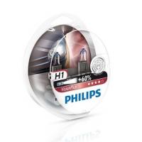 Автолампа Philips H1 VisionPlus, 2шт (12258VPS2)