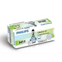 Автолампа Philips H11 LongLife EcoVision, 1шт (12362LLECOC1)