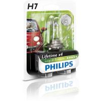 Автолампа Philips H7 LongLife EcoVision, 1шт (12972LLECOB1)