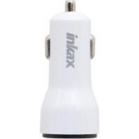Зарядний пристрій Inkax CD-22 Car charger + Type-C cable 1USB 2.1A White (F_72210)