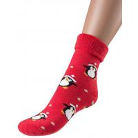 Шкарпетки BNM з пінгвінами (M1C0101-1122-5-red)