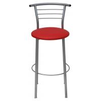 Барний стілець Примтекс плюс барный 1011 Hoker alum S-3120 Red (1011 HOKER alum S-3120)