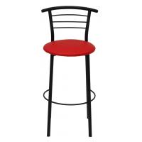 Барний стілець Примтекс плюс барный 1011 Hoker black S-3120 Red (1011 HOKER black S-3120)