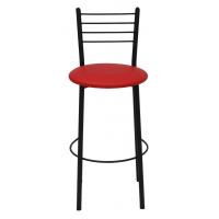 Барний стілець Примтекс плюс барный 1022 Hoker black S-3120 Red (1022 HOKER black S-3120)