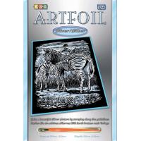 Набір для творчості Sequin Art ARTFOIL SILVER Zebra and Foal (SA1018)