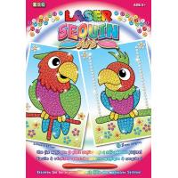 Набір для творчості Sequin Art LASER Parrots (SA1319)