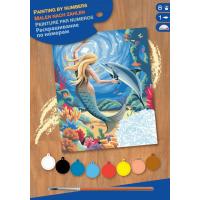 Набір для творчості Sequin Art PAINTING BY NUMBERS JUNIOR Mermaid (SA0127)