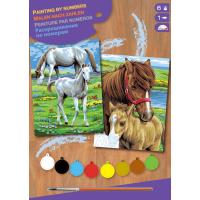 Набір для творчості Sequin Art PAINTING BY NUMBERS JUNIOR-PAIRS Horses (SA0215)