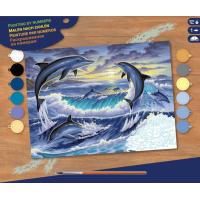 Набір для творчості Sequin Art PAINTING BY NUMBERS SENIOR Dolphin Sunrise (SA0563)