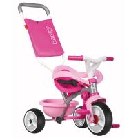 Дитячий велосипед Smoby Be Move с багажником та сумкою, Рожевий (740404)