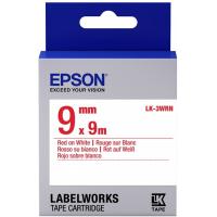 Стрічка для принтера етикеток Epson LK3WRN (C53S653008)
