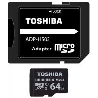 Карта пам'яті Toshiba 64GB microSDHC class 10 UHS-I M203 U1 (THN-M203K0640EA)