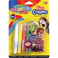 Набір для творчості Colorino олівці для обличчя 5 кольорів (80047PTR)