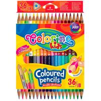 Набір для творчості Colorino олівці кольорові двосторонні Duo Colors (68512PTR)
