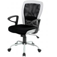Офісне крісло OEM LENO, Black-white (000002400)