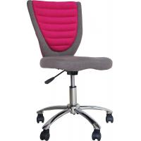 Офісне крісло OEM POPPY, Grey /Pink (000002503)