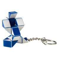 Головоломка Rubik's міні-змійка біло-блакитна (RK-000146)