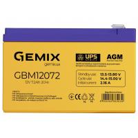 Батарея до ДБЖ Gemix GBM 12В 7.2 Ач (GBM12072)