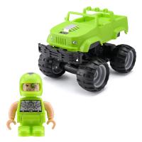 Радіокерована іграшка Monster Smash-Ups Crash Car S2 Киборг Зелений (TY6082A)