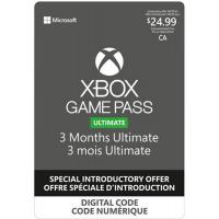 Карта онлайн поповнення Xbox Game Pass 3 месяцев (xbox-pass-3m)