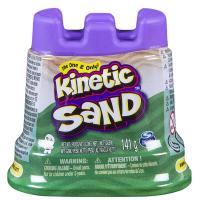 Набір для творчості Kinetic Sand Кінетичний пісок Міні фортеця зелений (71419G)