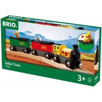 Залізниця Brio World Поїзд Сафарі (33722)
