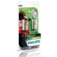Автолампа Philips R5W LongLife EcoVision, 2шт/бл. (12821LLECOB2)