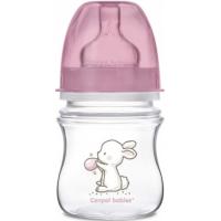 Пляшечка для годування Canpol babies с широким горлышком Little Cutie, 120 мл, рожева (35/218-1)