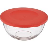 Харчовий контейнер Glasslock кругл. 1,0 л Red (MBCB-100F)