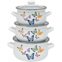 Набір посуду Infinity Butterflies 6 предметов (6516432)