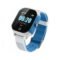 Смарт-годинник GoGPS К23 blue/white Детские телефон-часы с GPS треккером (K23BLWH)