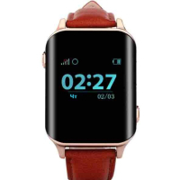 Смарт-годинник GoGPS М01 Gold Телефон-часы с GPS треккером (M01GD)