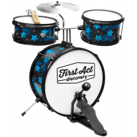Музична іграшка First act Барабанна установка + сидіння DISCOVERY BLACK W / BLUE STARS (FD3018)