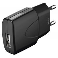 Зарядний пристрій Hama НАМА 3в1, 2х1А., кабель micro USB 1.4 м., black (00173622)