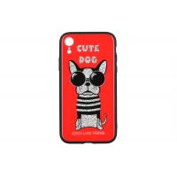 Чохол до мобільного телефона WK iPhone XR, WPC-087, Cute Dog Red (681920360803)