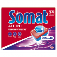 Таблетки для посудомийних машин Somat All in 1 24 шт (9000101347814)