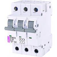 Автоматичний вимикач ETI Выключатель автоматический ETIMAT 6 3p C 10А (6 kA) (2145514)