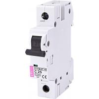 Автоматичний вимикач ETI Выключатель автоматический ETIMAT 10 1p C 25А (10 kA) (2131718)